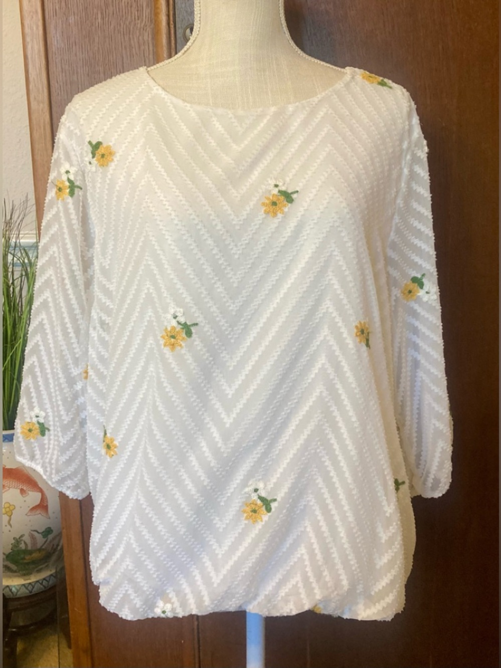 NWOT - Ana & Rose Blouse, sz XL